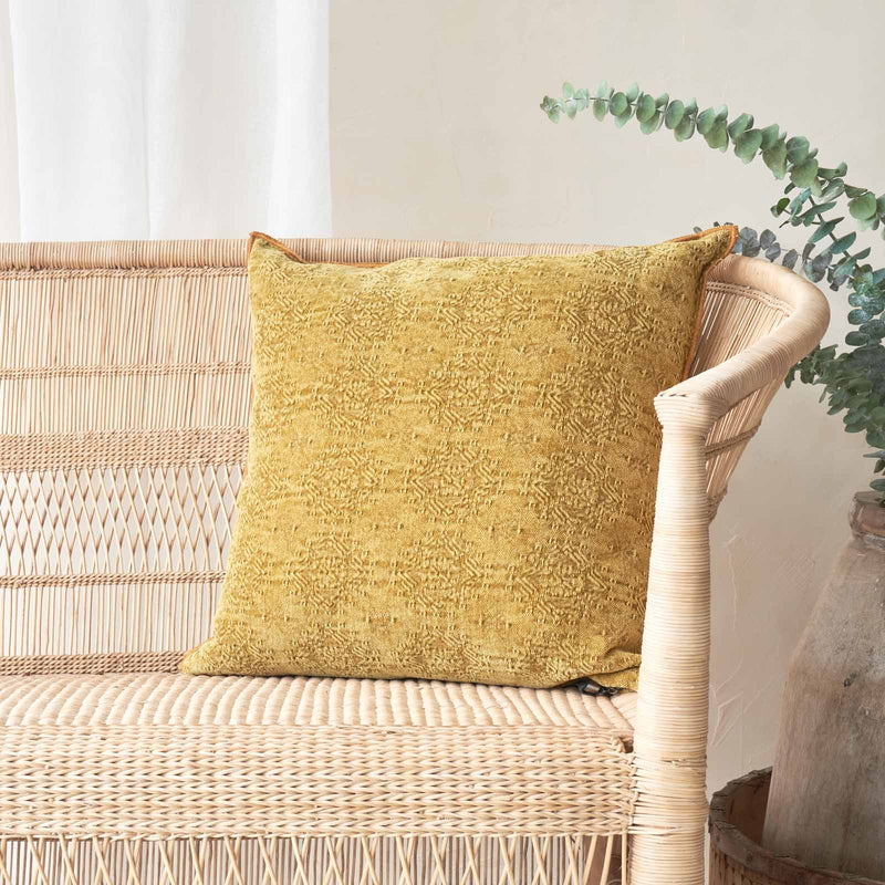 Cushion Jacquard - Kilim Ochre