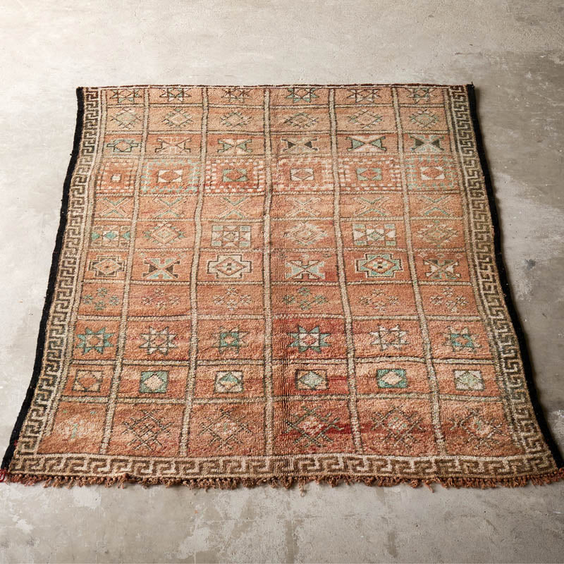 Moroccan Rug - Royal Orange  W174 x L258 cm