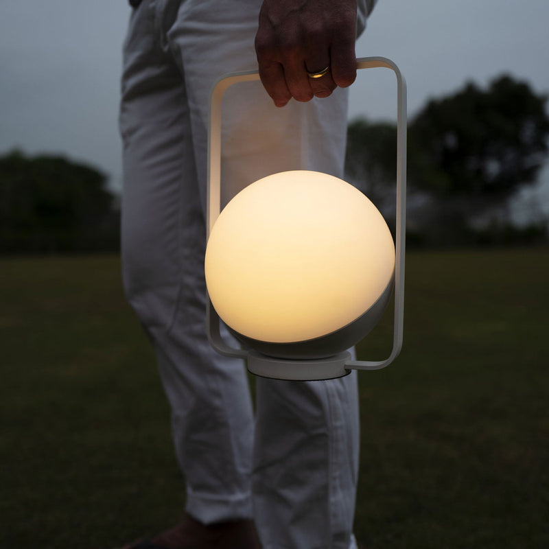 Dow Jones Outdoor Table Lamp | White