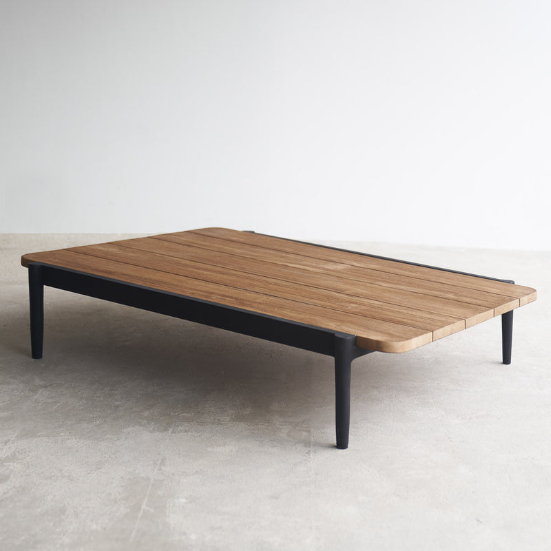 Cabana Outdoor Coffee Table in Black and Teak from Originals Furniture Singapore