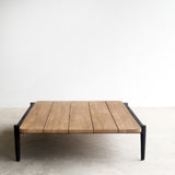 Cabana Outdoor Coffee Table in Black and Teak from Originals Furniture Singapore