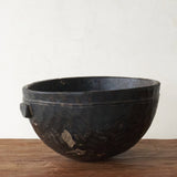 Peul Bowl, Unique vintage wooden bowls from Africa. Handcrafted, one-of-a-kind touch for any home. Available in different variations, at $240