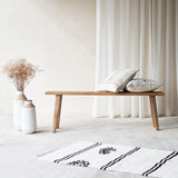 Rustic Java Teak Bench | Medium - Natural (150cm)