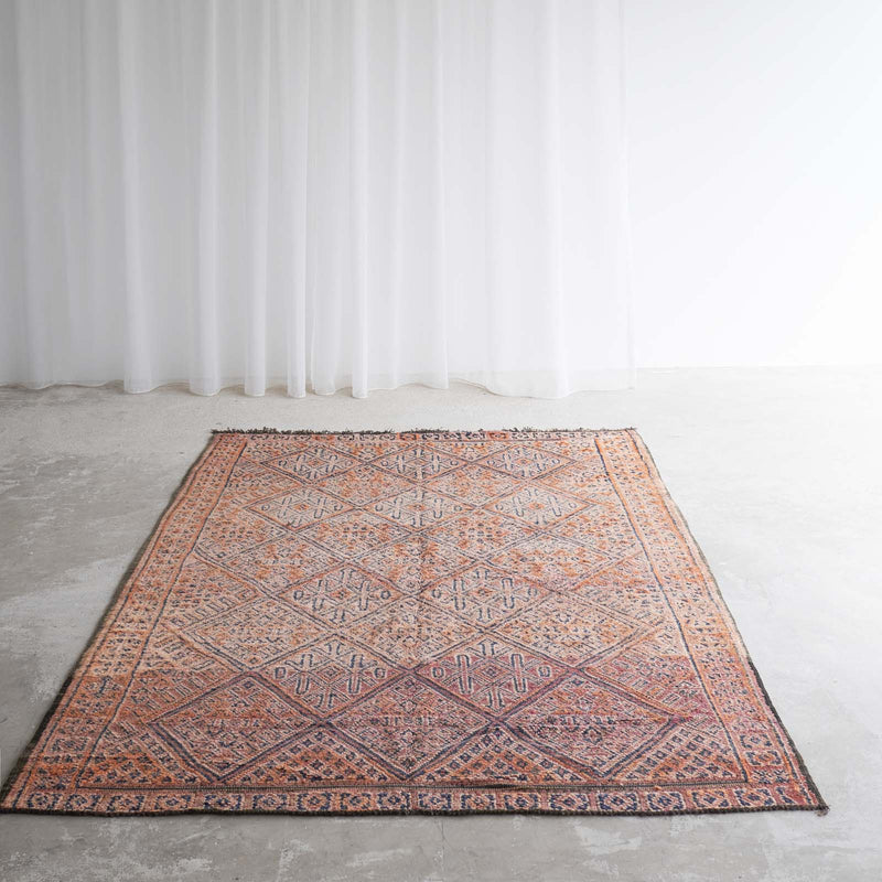 Moroccan Rug - Peach W167 x L270 cm