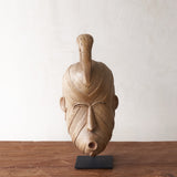 Songye Mask, hand-carved from local wood. Each is an original unique piece. these authentic African masks make for a stunning visual in any space. From $240