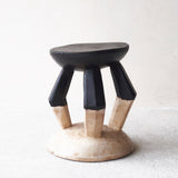 Tonga Stool, used as a movable seat that is transported to neighboring towns for ceremonies and meetings. Meticulously hand-carved in distinctive variations, at $210