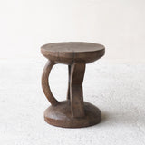 Tonga Stool, used as a movable seat that is transported to neighboring towns for ceremonies and meetings. Meticulously hand-carved in distinctive designs and sizes, from $150
