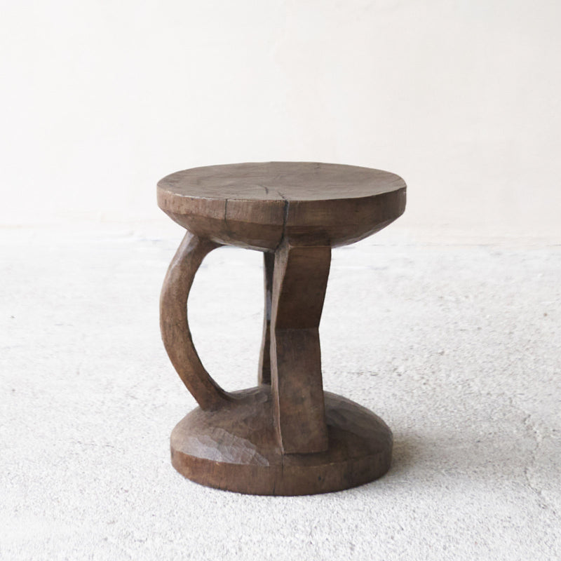 Tonga Stool, used as a movable seat that is transported to neighboring towns for ceremonies and meetings. Meticulously hand-carved in distinctive designs and sizes, from $150