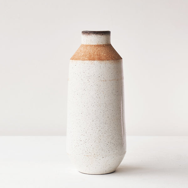 Sandy Vase | White