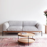 Natadora Department Fabric Sofa in Coast Grey from Originals Furniture Singapore