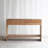 Ossett Open Back Console | Teak - Natural