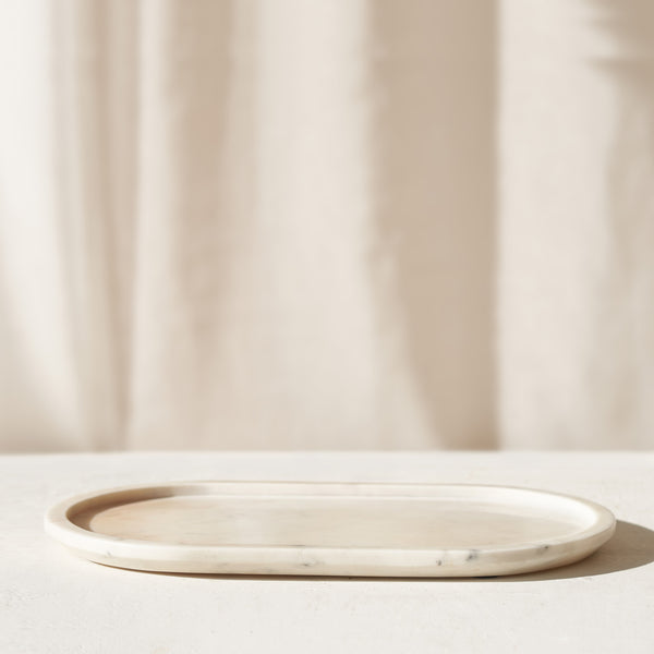 Savia Dish, marble accessory. Style it in any space as a distinctive accessory that adds a finishing touch to your interior. Available in different colours from $80. 