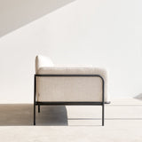 Scribe Fabric Sofa | 3 Seater - Sand (222cm)