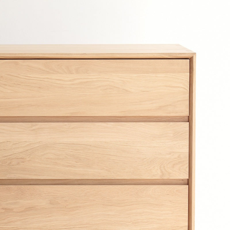 Nordic Chest of Drawers | Oak (130cm)