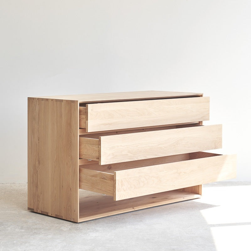 Nordic Chest of Drawers | Oak (130cm)