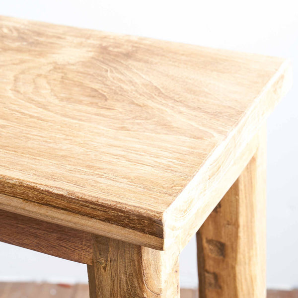 Rustic Java Teak Console - Natural