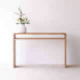 Java Console with Shelf | Teak - Natural