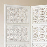 Cross Room Divider | 4 Panels - White