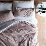 Linen Duvet Set | Blush (King Size)