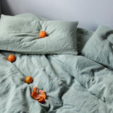 Linen Duvet Set | Sage (King Size)