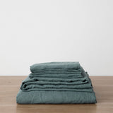 Linen Fitted Sheet Set | Bluestone