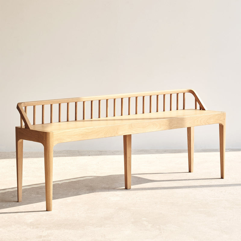 Spindle Bench | Oak