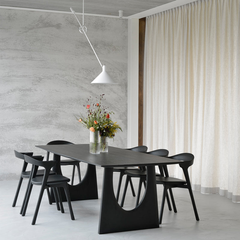 Bok Dining Chair | Teak - Black