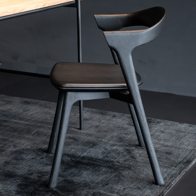 Bok Dining Chair | Teak - Black