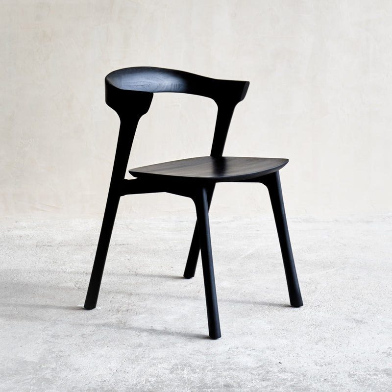Bok Dining Chair | Teak - Black