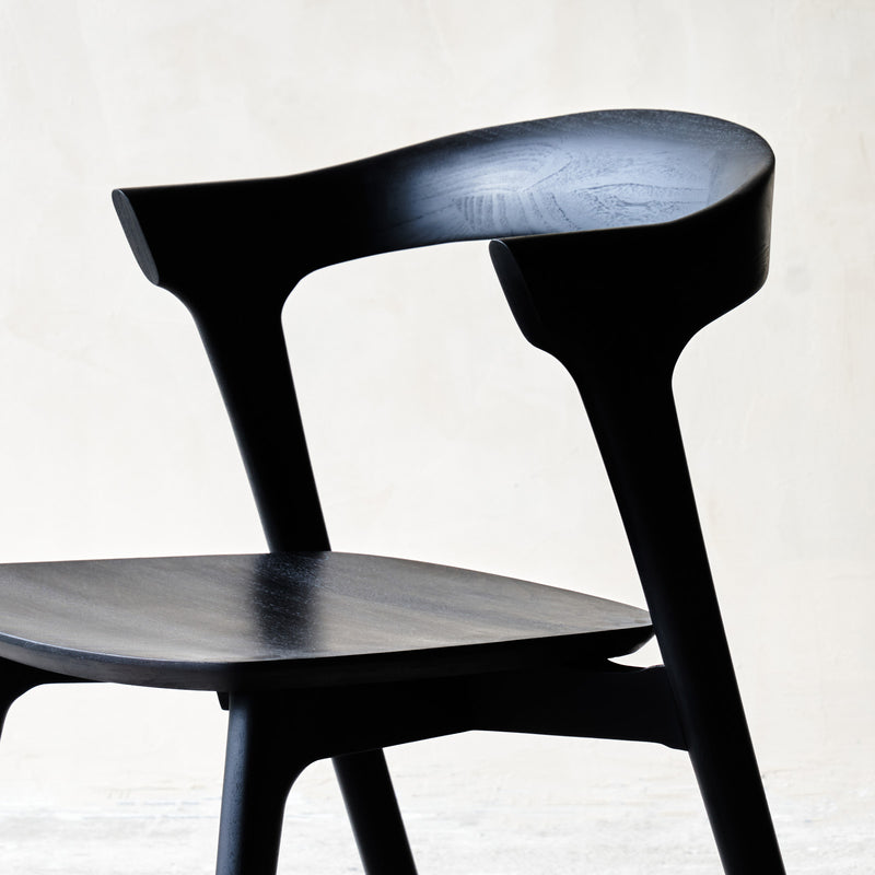 Bok Dining Chair | Teak - Black