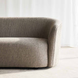Ethnicraft Ellipse 3 Seater Fabric Sofa, Grey