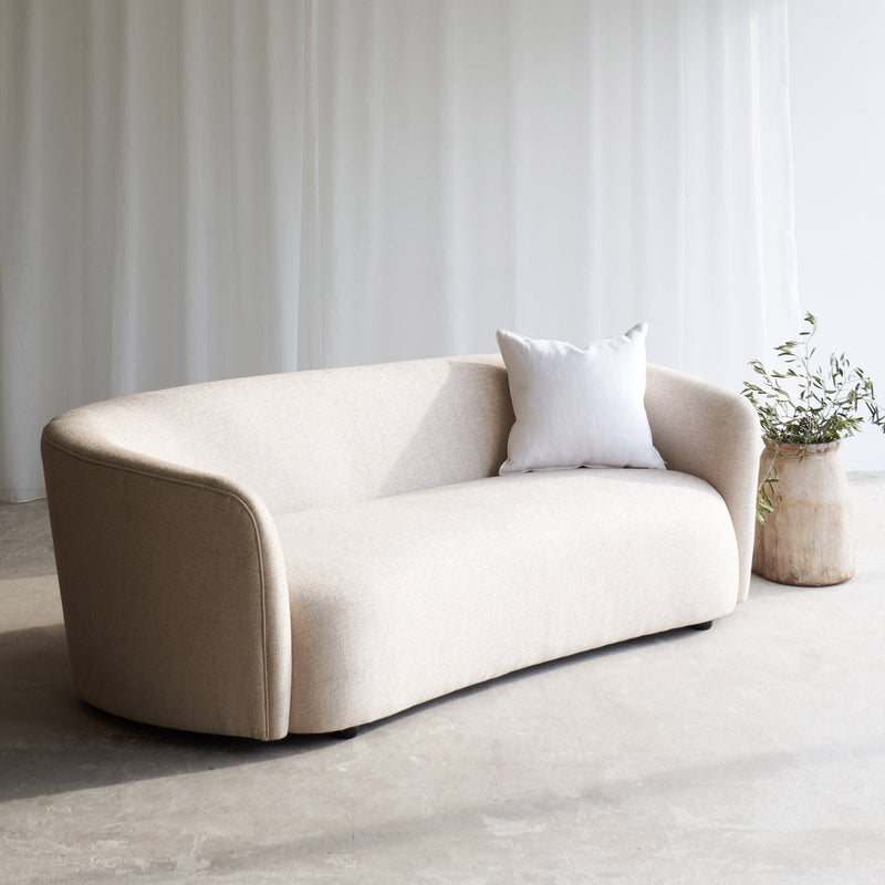 Ethnicraft Ellipse 3 Seater Fabric Sofa