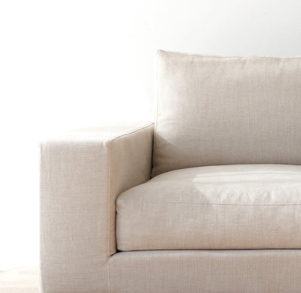 Sketch Hansen Corner Fabric Sofa in Cereal from Originals Furniture Singapore