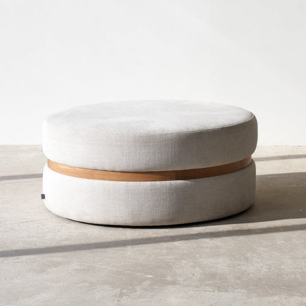 Saga Fabric Ottoman