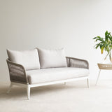 Harbour Outdoor Hamilton Outdoor 2 Seater Sofa in White from Originals Furniture Singapore