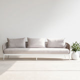 Harbour Outdoor Hamilton Outdoor 3 Seater Sofa in White from Originals Furniture Singapore