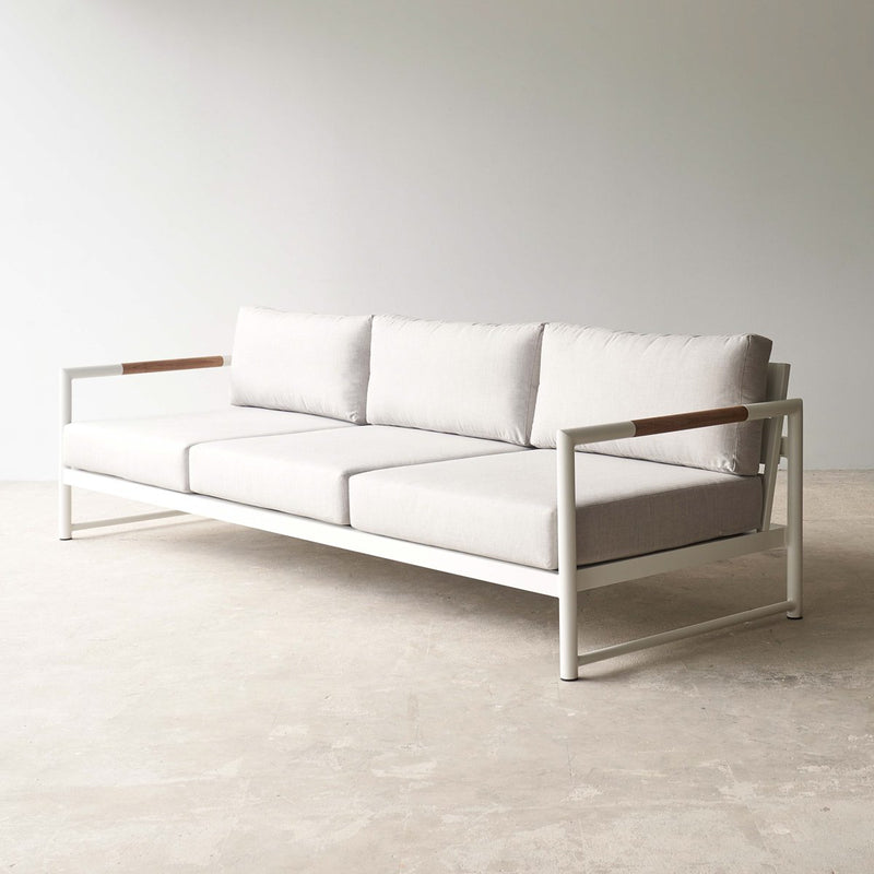 Breeze LX Outdoor Sofa | 3 Seater - White