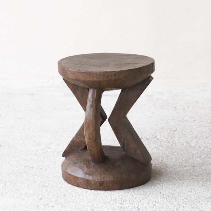Tonga Stool, used as a movable seat that is transported to neighboring towns for ceremonies and meetings. Meticulously hand-carved in distinctive designs and sizes, from $150