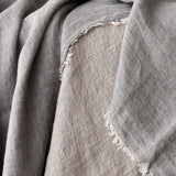 Throw VV Linen - Ardoise