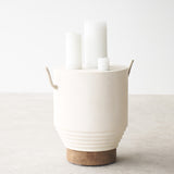 Orbit Outdoor Side Table | Cream