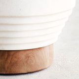 Orbit Outdoor Side Table | Cream