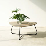 Fiji Outdoor Coffee Table in Black and Teak from Originals Furniture Singapore