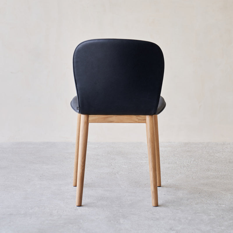 Puddle Dining Chair | Oak Frame - Bespoke Leather