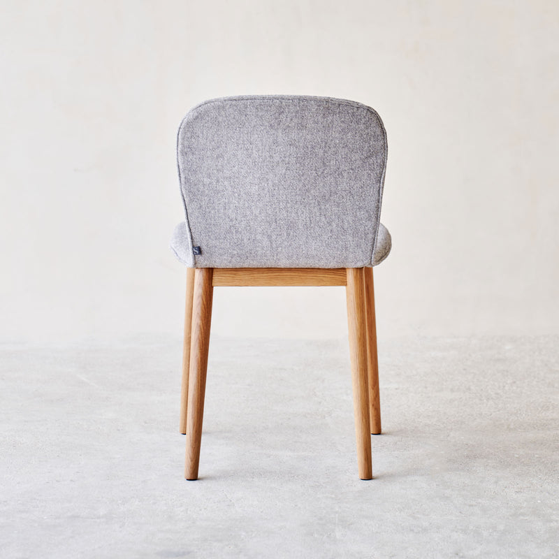 Puddle Dining Chair | Oak Frame - Bespoke Fabric