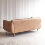 Algard Leather Sofa | 3 Seater - Canyon