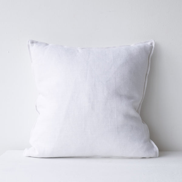Scatter Fabric Cushion | Optic White (Square)