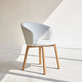Glide Custom Fabric Dining Chair