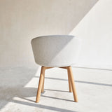 Glide Dining Chair in Gesso