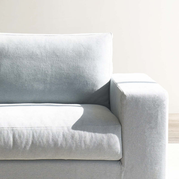 Sketch Hansen Corner Sofa Bespoke Fabric from Originals Furniture Singapore