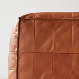 Tanbo Leather Ottoman (68cm) - Originals Furniture